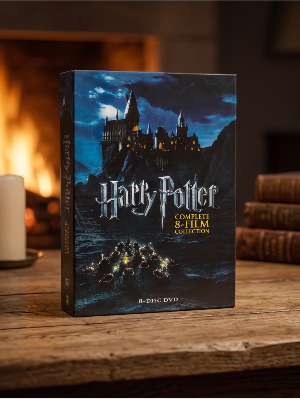 Warner Bros. Harry Potter 8-Film Box Set - Blue and Black